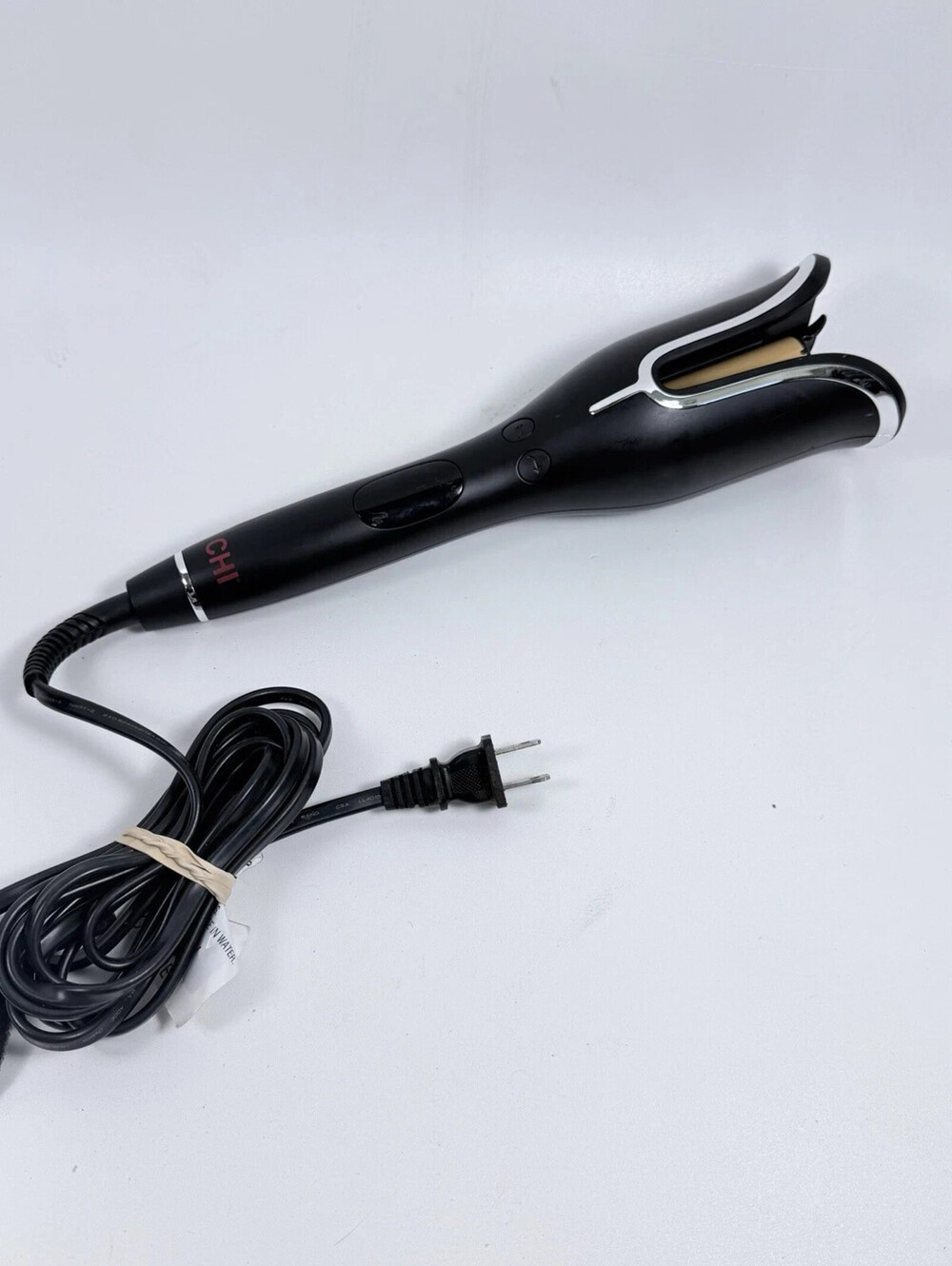 Used few times- CHI Lava Spin n Curl Ceramic Rotating Hair Curler Black